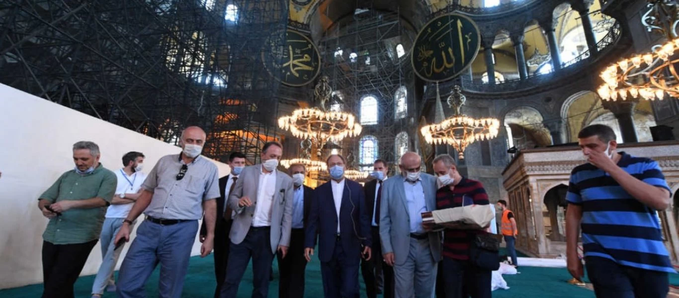 Αγία Σοφία: Το... «όνειρο» του Τ.Ερντογάν γίνεται πραγματικότητα - Πένθιμες καμπάνες στις ελληνικές εκκλησίες (βίντεο)